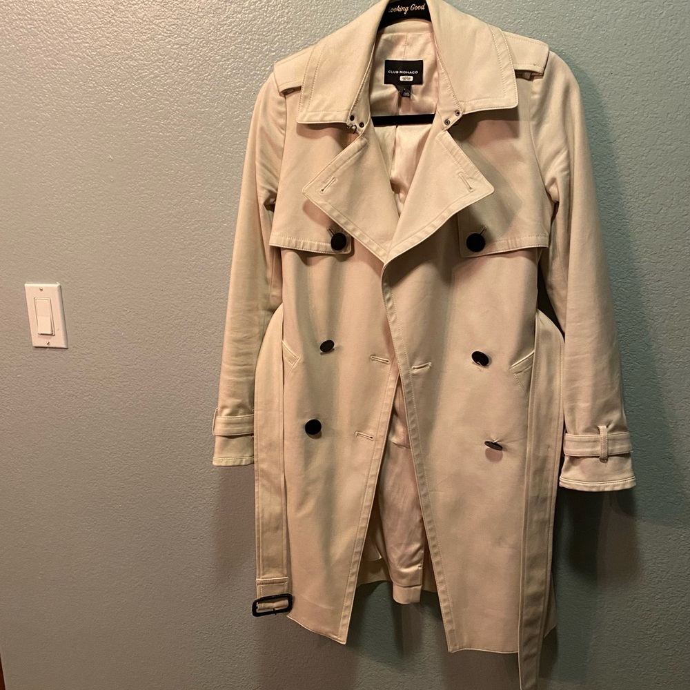 Club Monaco Trench Coat